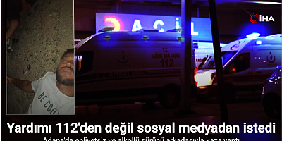 112’yi aramak yerine sosyal medyadan yardım istedi!