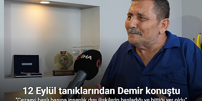 12 Eylül’ün tanıklarından Haluk Demir cezaevinde yaşadıklarını anlattı!