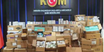 129 kaçak ilaç yakalandı ankara'da