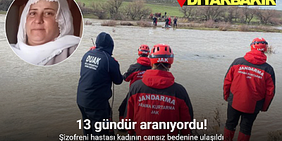 13 gündür aranan kadının cansız bedeni bulundu