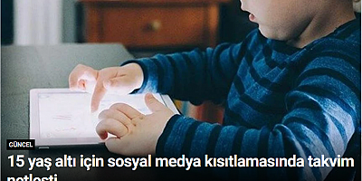 15 yaş altı için sosyal medya kısıtlamasında takvim netleşti
