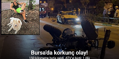 150 kilometre hızla geldi, ATV’yi biçti: 1 ölü