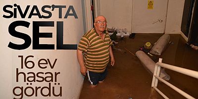 16 ev selden hasar gördü