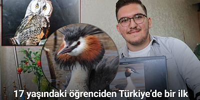 17 yaşındaki öğrenciden Türkiye’de bir ilk: Bahri kuşu belgeseli