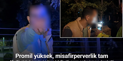 2.94 promil alkollü sürücü kaza yaptı, gazeteciyi böyle tehdit etti
