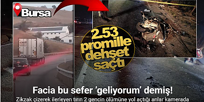 2 genç hayattan kopmuştu... Facia bu sefer ’geliyorum’ demiş..