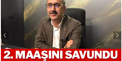 2. maaşını savundu ‘Bileğimin hakkı’
