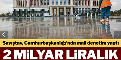 2 milyar liralık saray ordusu