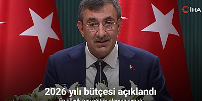 2026 yılı bütçesi açıklandı: En büyük pay eğitim alanına ayrıldı