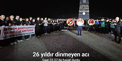 26 yıldır dinmeyen acı: Saat 03.02’de hayat durdu