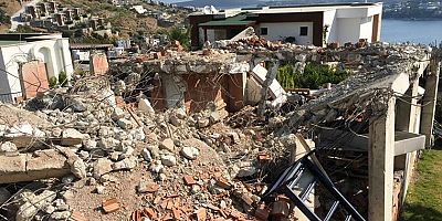 SON DAKİKA 380 kaçak yapı yıkıldı bodrumda 