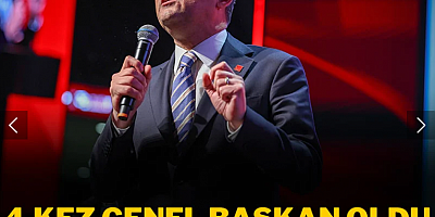 4.kez Genel Başkan oldu, sadece 1 kişi aramamış!