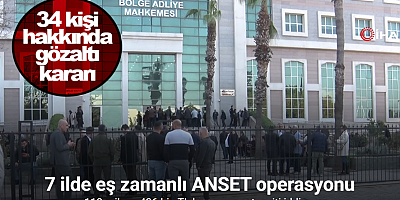 7 ilde eş zamanlı ANSET operasyonu: 113 milyon 426 bin TL kamu zararı tespiti iddiası