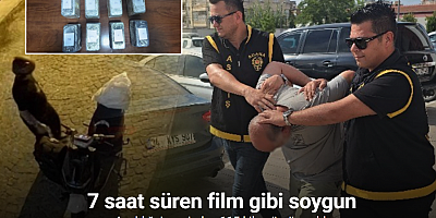 7 saat süren film gibi soygun: Ayrıldığı iş yerinden 115 kilo gümüş çaldı