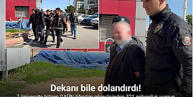 7 üniversite bitiren GAÜN öğretim görevlisinden 521 milyonluk vurgun
