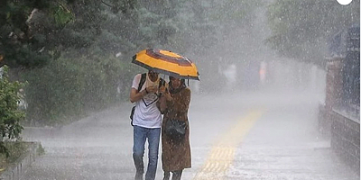 8 İl İçin 'Sarı' Kodlu Meteorolojik Uyarı