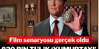 820 bin TL'lik 'yumurtayı' yutarak çalmaya çalıştı