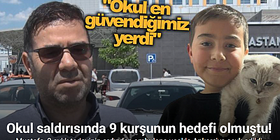 9 kurşunun hedefi olan minik Mustafa, 2 aylık yaşam mücadelesinin ardından ambulans uçakla Ankara’ya getirildi
