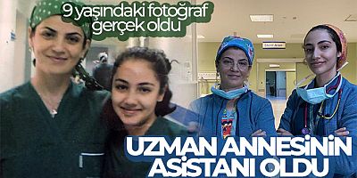 9 yaşındaki fotoğraf gerçek oldu, uzman annesinin asistanı oldu