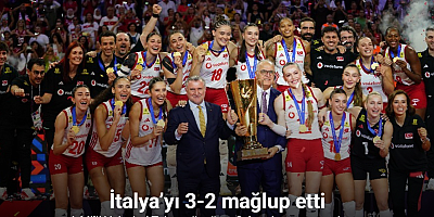 A Milli Voleybol Takımı, üst üste 2. kez Avrupa şampiyonu