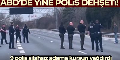 ABD'de 9 polis, silahsız adama kurşun yağdırdı