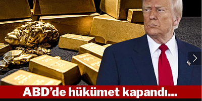 ABD’de hükümet kapanması altını uçurduktan sonra düşürdü