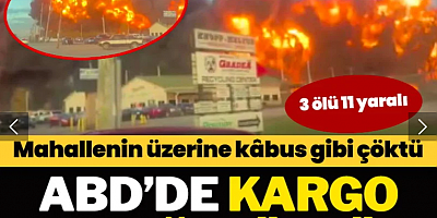 ABD’de kargo uçağı düştü