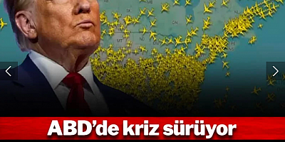 ABD'de kriz sürüyor! Hava ulaşımı kitlendi