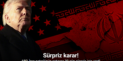 ABD, İran petrolünün satışına 30 gün süreyle izin verdi