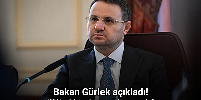 Adalet Bakanı Gürlek: 
