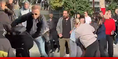 Adalet Bakanı Yılmaz Tunç’u protesto eden öğrencilere gözaltı!