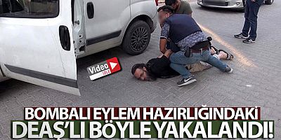 Adana'da bombalı eylem hazırlığındaki DEAŞ'lı yakalandı