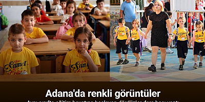 Adanalı dördüzlerin okul heyecanı