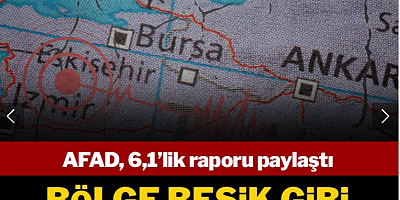 AFAD, Balıkesir'deki 6,1'lik depremin raporunu yayımladı! Bölge beşik gibi; 11 bin sarsıntı