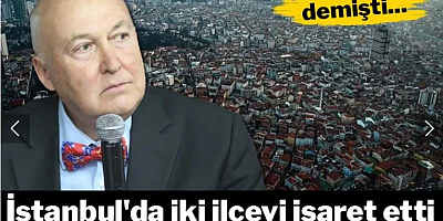 Ahmet Ercan, İstanbul'da iki ilçeyi işaret etti: Net tarih verdi