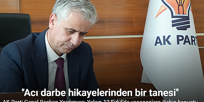 AK Parti Genel Başkan Yardımcısı Yalçın: 