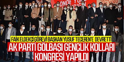 AK Parti Gölbaşı Gençlik Kolları Kongresi yapıldı Kaynak: AK Parti Gölbaşı Gençlik Kolları Kongresi yapıldı 