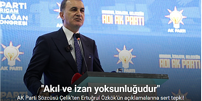 AK Parti Sözcüsü Çelik: 