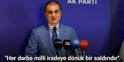 AK Parti Sözcüsü Çelik: 