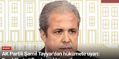 AK Partili Şamil Tayyar'dan hükümete uyarı: Emeklilerin öfkesi sandıkta patlar