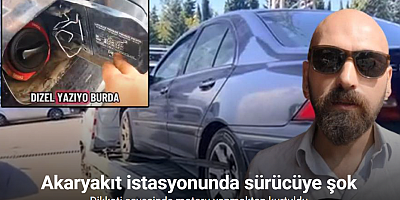 Akaryakıt istasyonunda sürücüye şok: Dizel araca benzin koydular