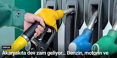 Akaryakıta dev zam geliyor… Benzin, motorin ve otogaz artış dalgası
