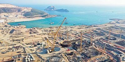 Akkuyu NGS'nin 3. reaktörünün temeli atıldı