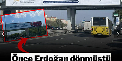 AKP de İBB’nin panolarında