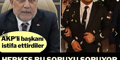 AKP’li başkanı şantajla istifa ettirdiler... Savcılık harekete geçecek mi?