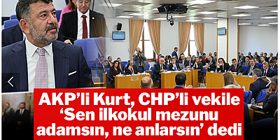 AKP’li Kurt, CHP’li vekile ‘Sen ilkokul mezunu adamsın, ne anlarsın’ dedi! Kavga koptu