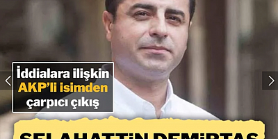 AKP'li Şamil Tayyar'ın 'tahliye yok' çıkışına, Demirtaş'ın avukatından yanıt
