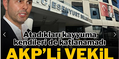 AKP'li vekilden Esenyurt'taki kayyum yönetimine sert eleştiri