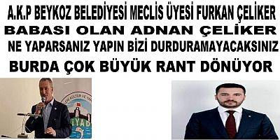 AKP  Meclis üyesi Furkan Çeliker ve babası Adnan Çeliker haber ajansımıza nasıl şantaj yaptılar