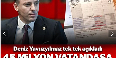 AKP'nin elektriğe gizli zammını CHP'li Deniz Yavuzyılmaz açıkladı